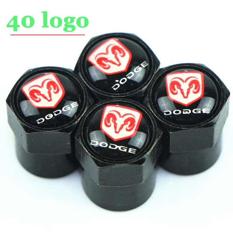 4PCS Auto Accessories Car Wheel Tire Valve Caps Case for Dodge Audi Mercedes Hyundai Renault Chevrolet Opel Smart Jeep Subaru | Автомобили