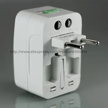 

Worldwide Universal Plug/Universal Socket Conversion/Travel Power Plug Adapter/AC Power Plug 50PCS/Lot DHL/UPS/EMS Free Shipping