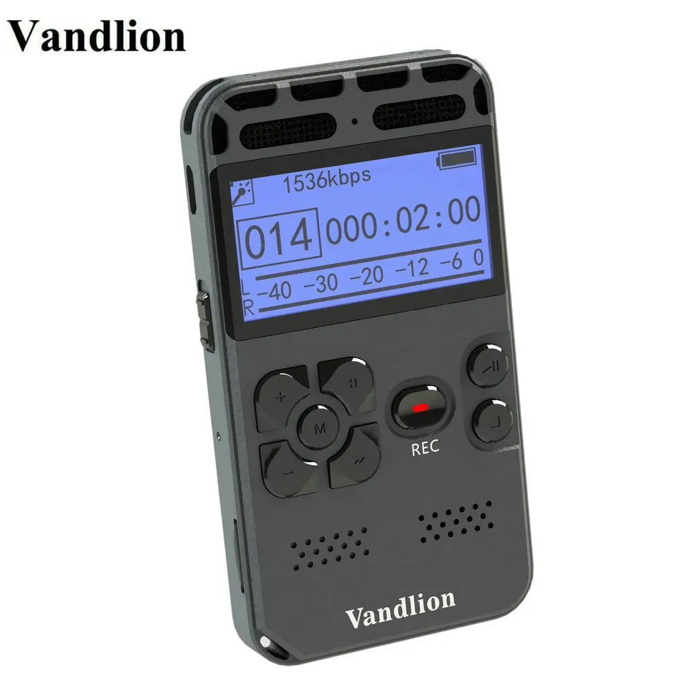 Vandlion Digital Voice Recorder Audio Recording