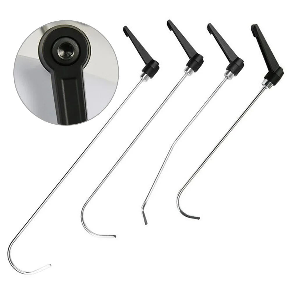 

PDR Rods Dent Remover Set of Paintless Dent Repair Rotated Head Design 4 pcs Household Tool Kit Auto Body Restore Hand Tools