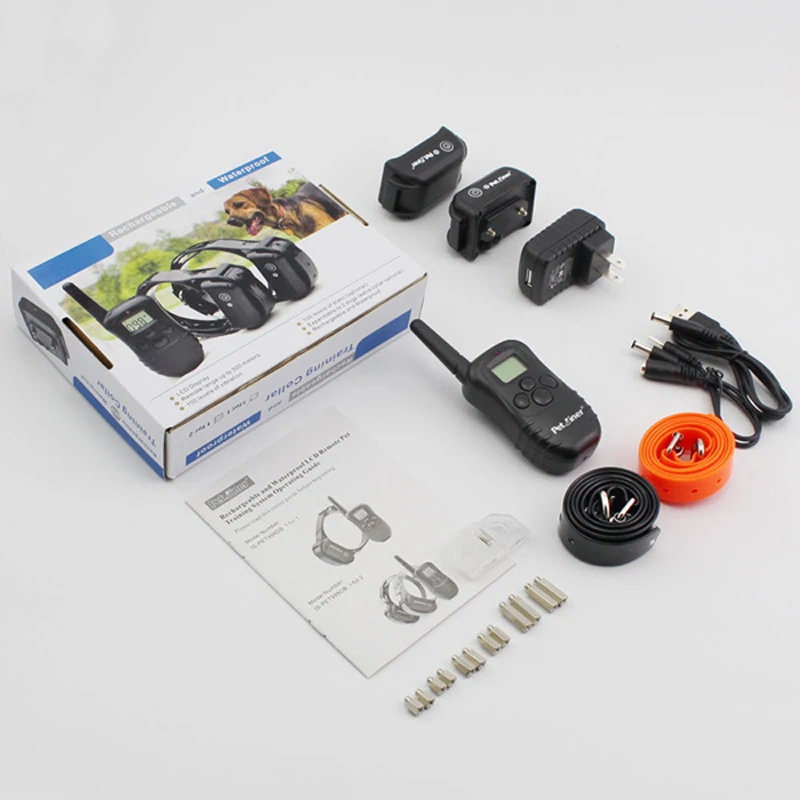 Электронный ошейник Petrainer PET998DB водонепроницаемый перезаряжаемый дистанционное