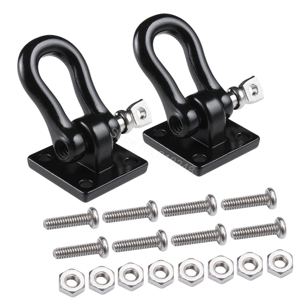 RC Rock Crawler Parts Metal Tow Hook for 1/10 Axial SCX10 Wraith 90046