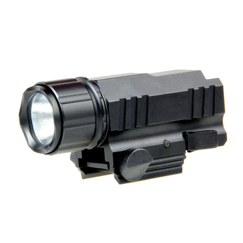 

LED Rifle Hunting sight Glock Gun Flash Light Tactical Torch Flashlight with Release 20mm Mount for Pistol Airsoft accessories