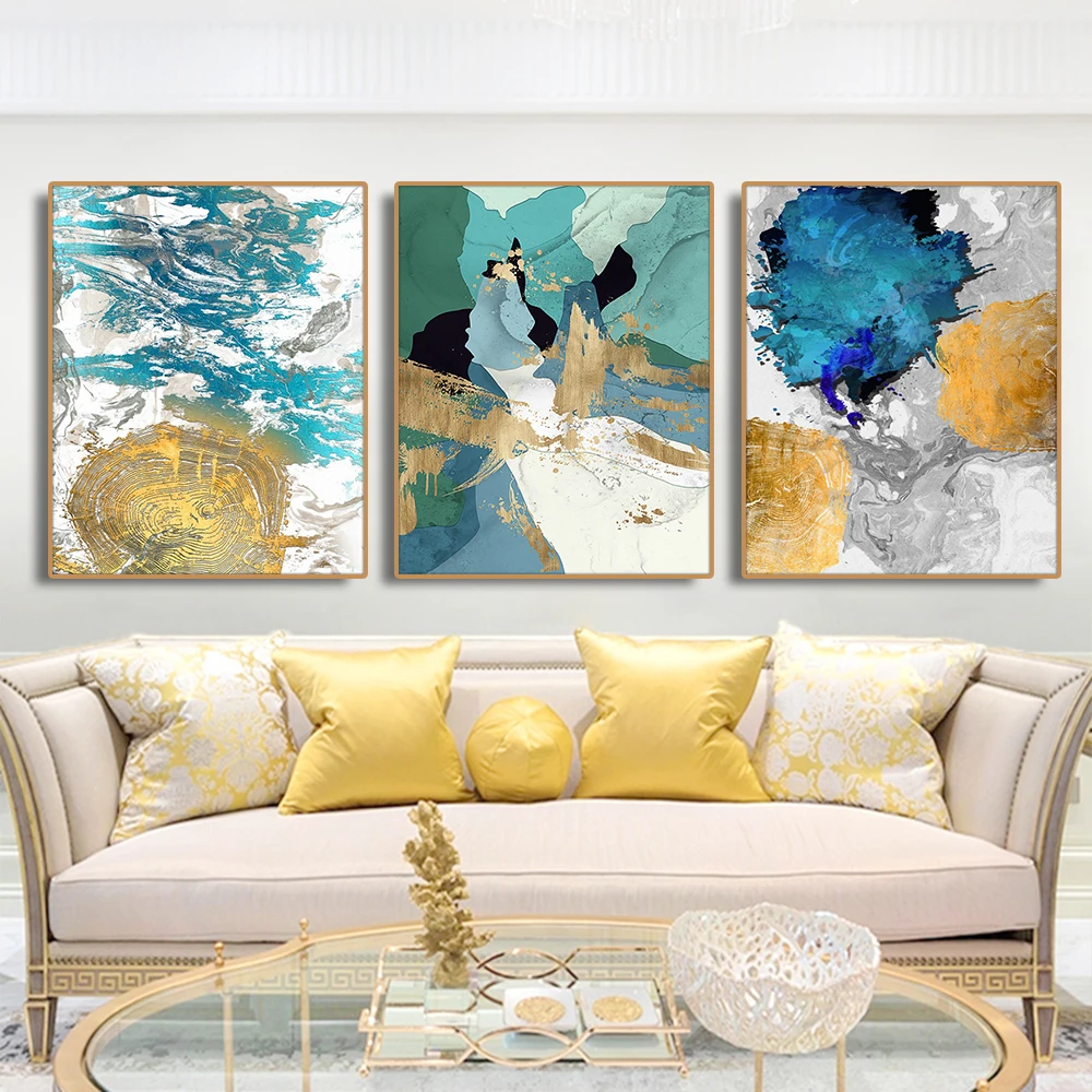 

Abstract Artistic Nordic Style Poster Canvas Painting Calligraphy Prints Picture For Living Room House Wall Art Home Decoration