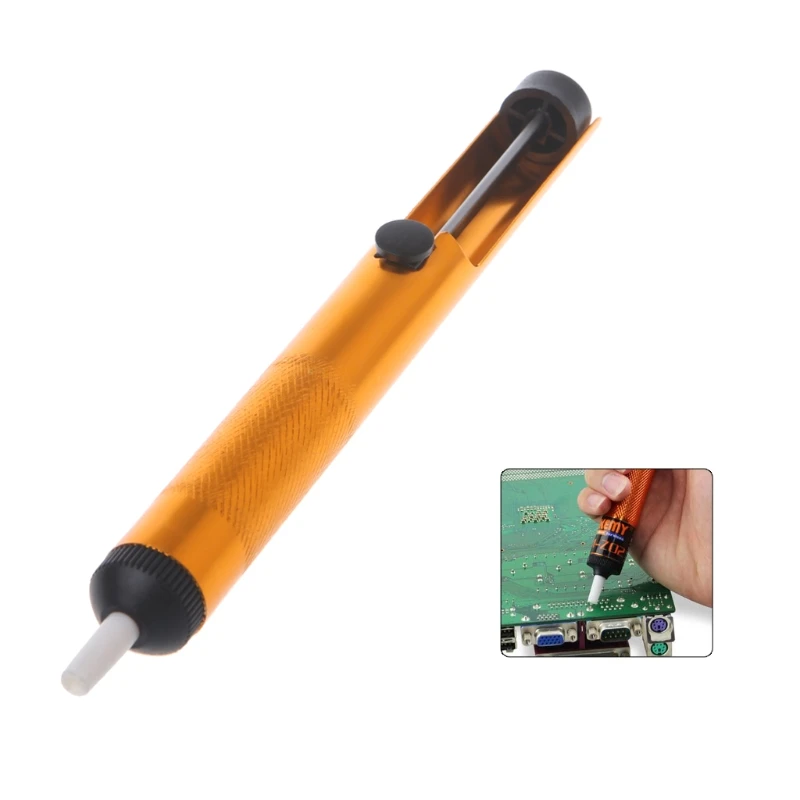 

Aluminium Body Desoldering Vacuum Pump Solder Sucker Iron Remover Tool