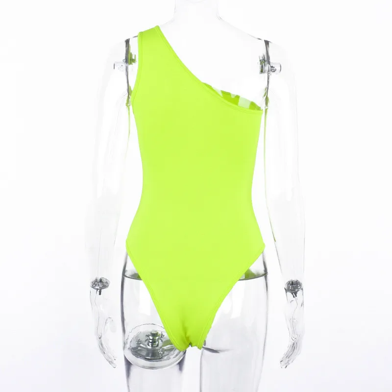One shoulder bodysuit women15