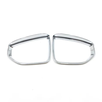 

Silver ABS Car Accessories Rear View Mirror Rain Guard Shade Cover 2PCS for Lexus UX (ZA10) UX200 2018-2019