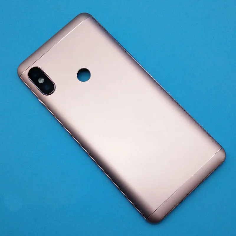 Для Xiao mi red mi Red mi Note 5 note 5 pro note5 алюминиевые запасные части задняя крышка батарейного отсека Корпус с объективом - Цвет: Pink