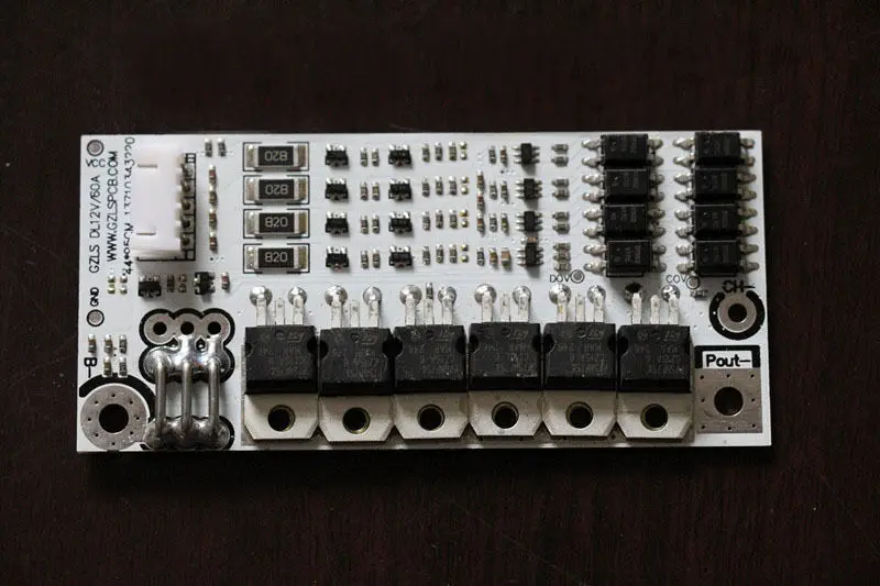 

4s 12v 60a Battery Protection BMS PCB Board with balancing for LiFePo4 li Cell Lithium iron phosphate battery