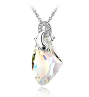 AAAA + Австрийский Хрустальный Дельфин кулон ожерелье модное ювелирное изделие Бесплатная Прямая доставка Акция талисманы для женщин и девушек для вечеринки высокое качество - изображение