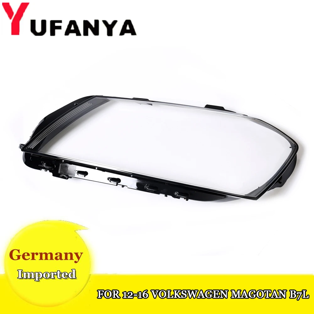 

Left Right Headlight Lens Cover for Volkswagen magotan B7L 2012-2016 Headlight Lens Replacement LED Headlight Case Mask DIY