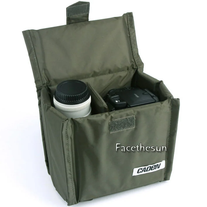 Roadfisher Складная Водонепроницаемая камера защита мягкая сумка Вставка перегородки чехол подходит для Canon Nikon Pentax DSLR SLR объектив