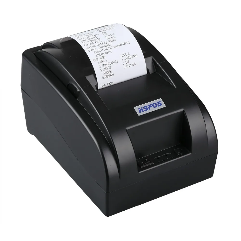 comprar Barato usb Pos impressora de recibos térmica 58mm largura de impressão buit no fornecimento de energia de suporte ao idioma muitos com um um ano de garantia