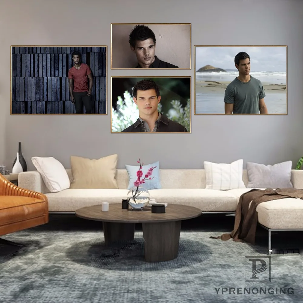 

Custom Taylor Lautner Poster Art Home Decor Canvas Printing Silk Fabric Print Wall Poster No Frame 180314@36