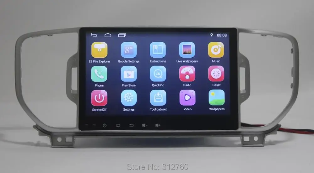 Excellent 9 inch 2G RAM android 7.1 for Kia sportage 2016 2017 car dvd gps navigation car radio stereo video audio player bluetooth+canbus 9