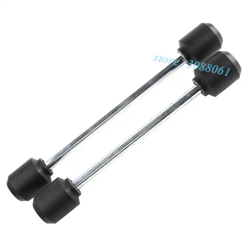 NINJA Versys 250 300 2013-2016 Motorcycle Accessories Z 250 300 Black 2014 2015 Arashi Front Axle Slider Protector Falling Protection for Kawasaki Z250 Z300