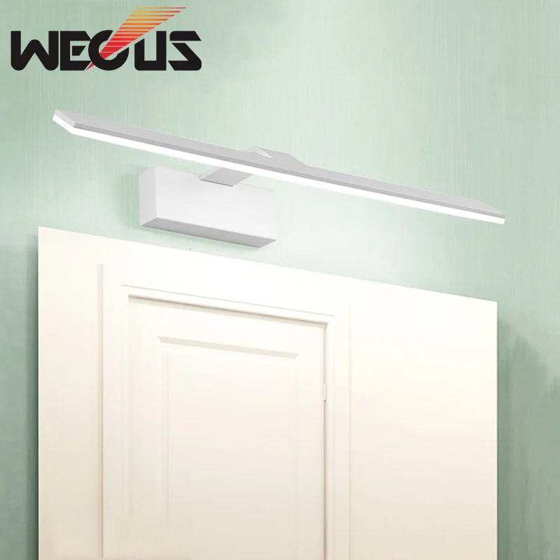  Nordic led mirror light 42cm/52cm 9W aluminum+acrylic bathroom lamp bedroom cosmestic lighting hote - 32740535105