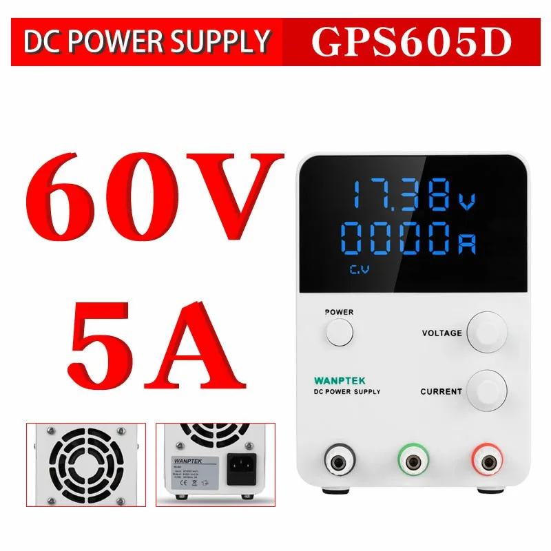 

Mini DC Switching Power Supply 4 Digits LED voltage regulator 60V 5A power source Variable Adjustable AC 220V 50Hz