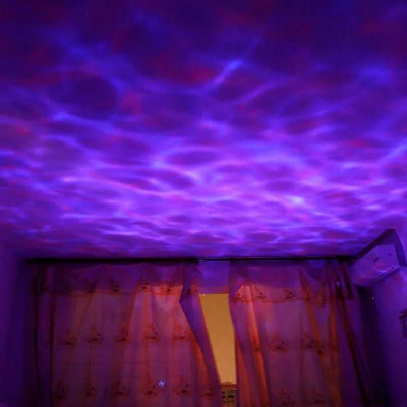 

Amazing Romantic Colorful Aurora Sky Holiday Gift Cosmos Sky Master Projector LED Starry Night Light Lamp Ocean Wave Projector