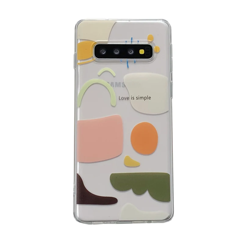 DCHZIUAN простой чехол для телефона Samsung Galaxy S9 S8 S10 Plus S10E Note 9 8 геометрический