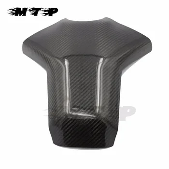 

MT 09 MT-09 14 15 16 Motorcycle Rear Fuel Tank Oil Cover Protector For Yamaha MT09 FZ-09 2014 2015 2016 Carbon Fiber Free Ship