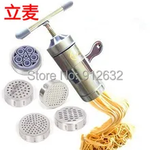 Руководство лапши нажатия машина из нержавеющей стали бытовой стороны Автоматическая паста машина руководство паста машина