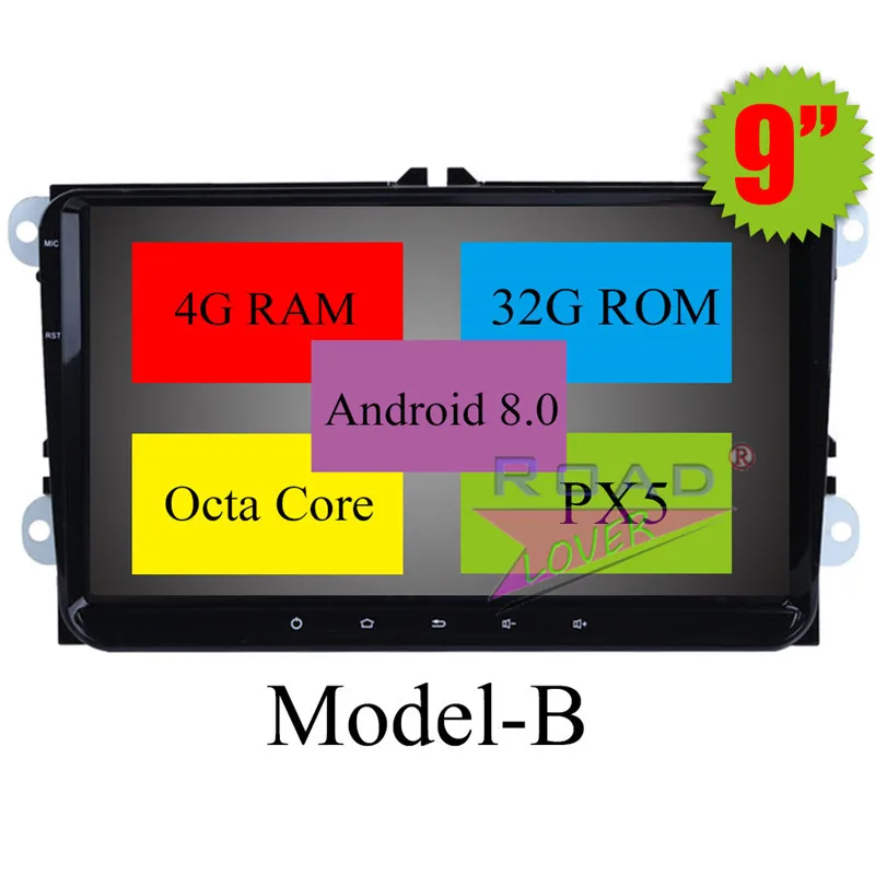 Top TOPNAVI 4G+32GB New Android 8.0 Octa Core Car GPS Navigation Multimedia For VW Caddy Polo EOS Passat Tiguan Golf Stereo NO DVD 8