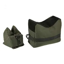 Outdoor Bike Front Rear Bag Portable Sandbag Set Sniper Hunting Tactical Rest Target Stand CS Shooting Bag