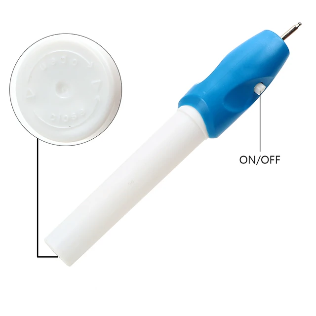 DIYWORK Metal Glass Engraver Pen DIY Carve for Jewelry Handmade Electric Engraving Tools