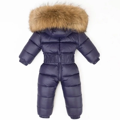 

-30 degrees New Winter Coat Baby Wear Newborn Snowsuit Fotografia Boy Warm Romper Down Cotton GirlS clothes Bodysuit 2-8Y
