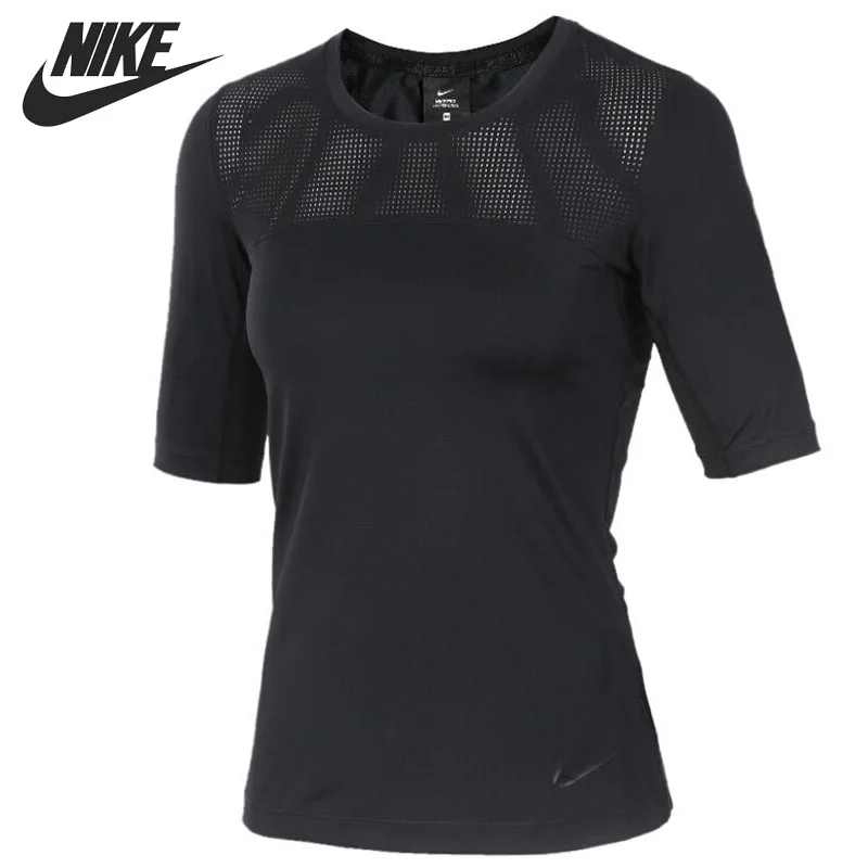 Футболка NIKE AS W NP HPRCL с коротким рукавом оригинальная спортивная одежда|Футболки