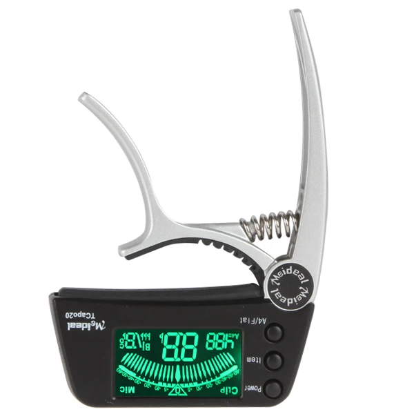 Meideal TCapo20 كليب على غيتار رقمي كابو موالف LED عرض حساسية عالية و دقة الموسيقية قطع الأدوات اكسسوارات
