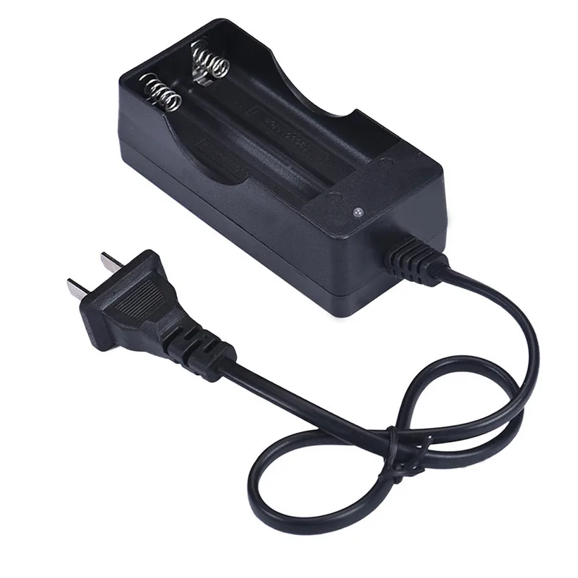 

Binmer AC 110V 220V Dual Charger For 18650 3.7V Rechargeable Li-Ion Battery US Plug 180205 drop shipping