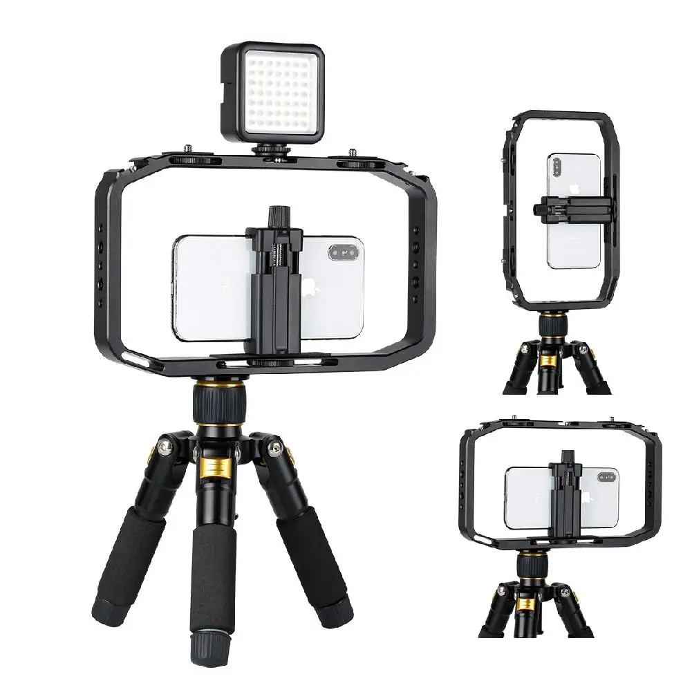 Портативная видеокамера для DSLR камеры телефона Gopro Вертикальная съемка телефонная клетка для Canon Nikon iPhone Xs Max X 8 7 Gopro 5 6 7 r25