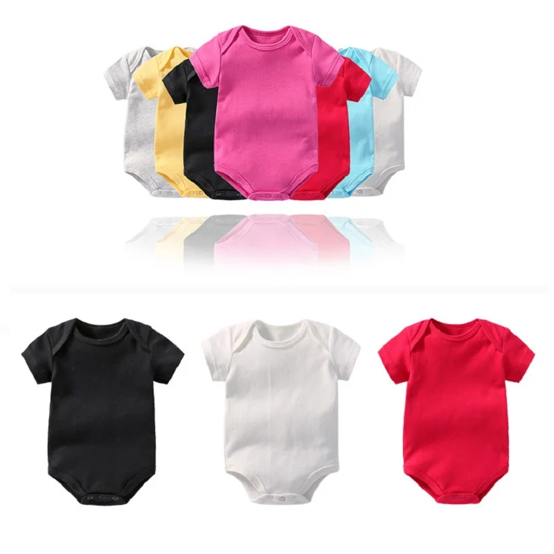 

Blank Solid Newborn Clothes Baby Girls Bodysuit Soft Premature Jumpsuits Babies Boys Shirts Bebe Roupas 3 6 9 12 18 24 Month Top