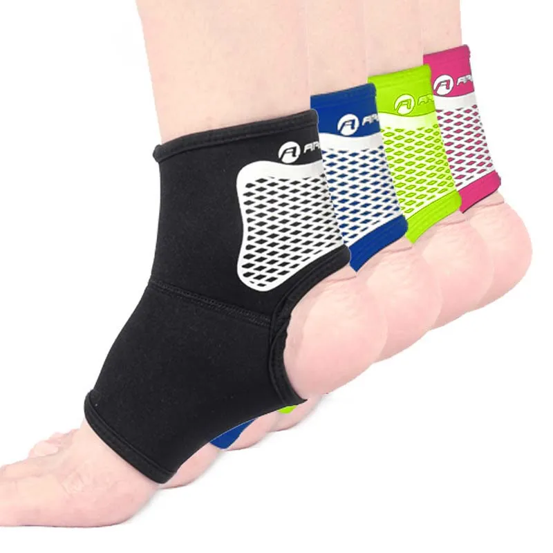 1 Pair Ultralight Breathable Elastic Brace Ankle Support Basketball