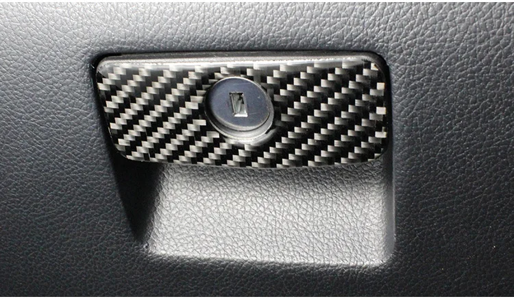 Для Subaru Forester SJ аксессуары Метизы Обложка украсить углеродное волокно внутренняя отделка автомобиля наклейки 2013
