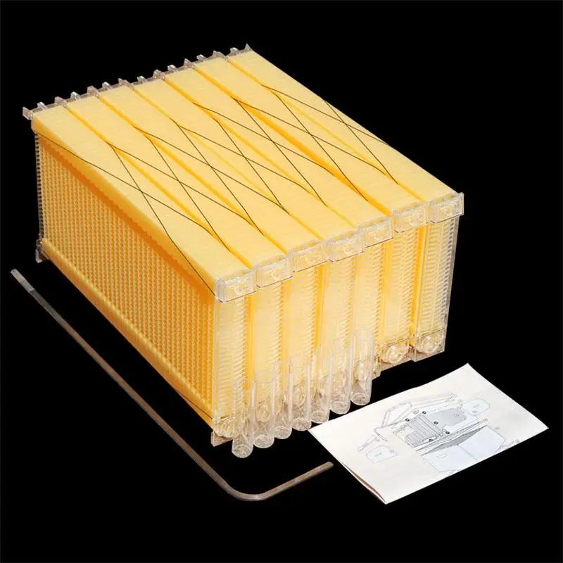 

7pcs flow hive Automatic honey flow frames langstroth plastic beehive frame kit include 7pcs flow frames,one key