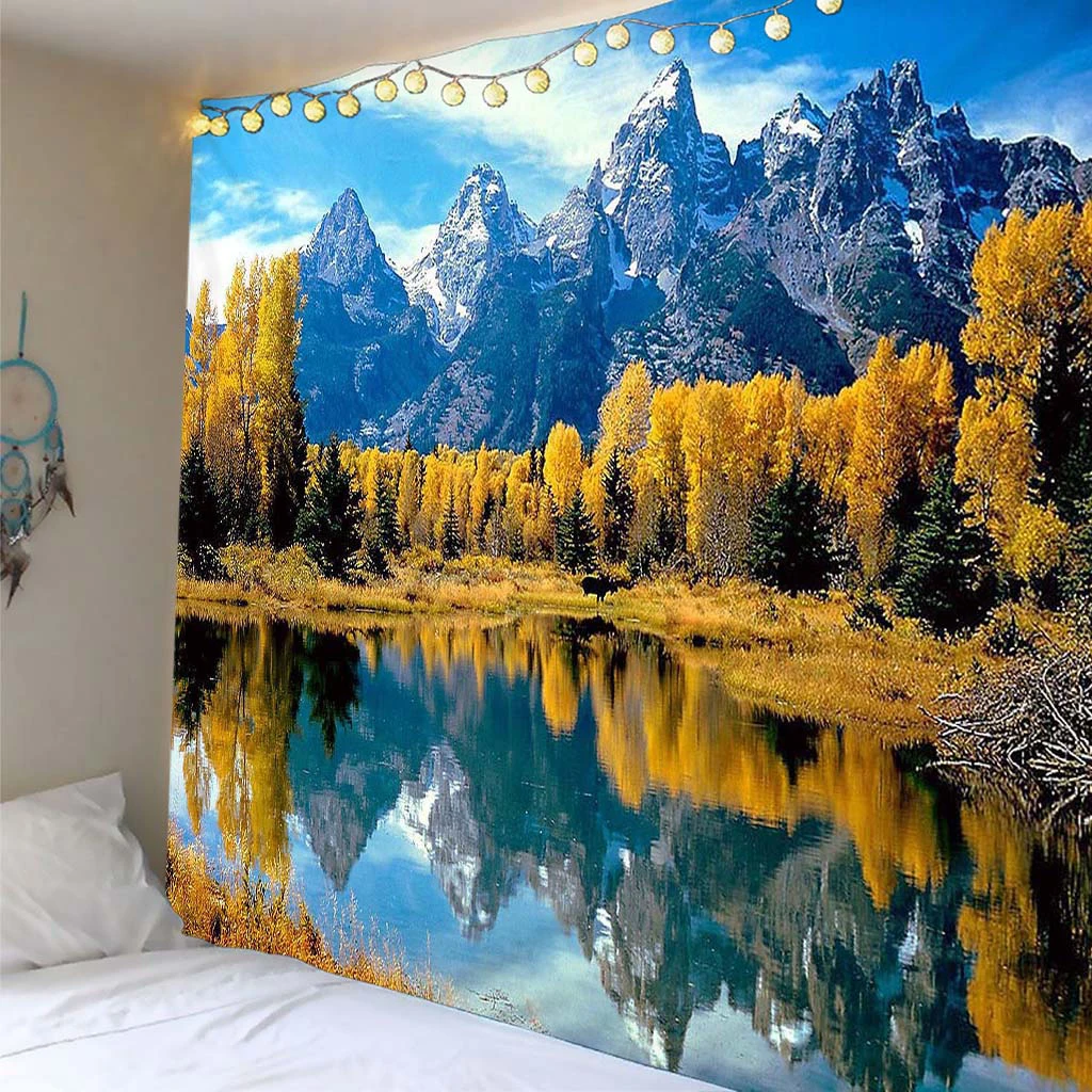 3D Wall Decor Tapestry Hanging Backdrop Home Bedroom Living Room Dorm Home Decors