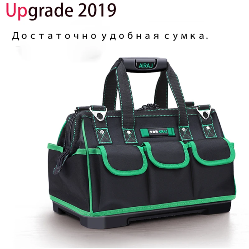 2018 New Tool Bag Oxford Cloth Waterproof Tool Bag Electrician Portable Multi Function Work Bag Utility Bag Tool Organizer