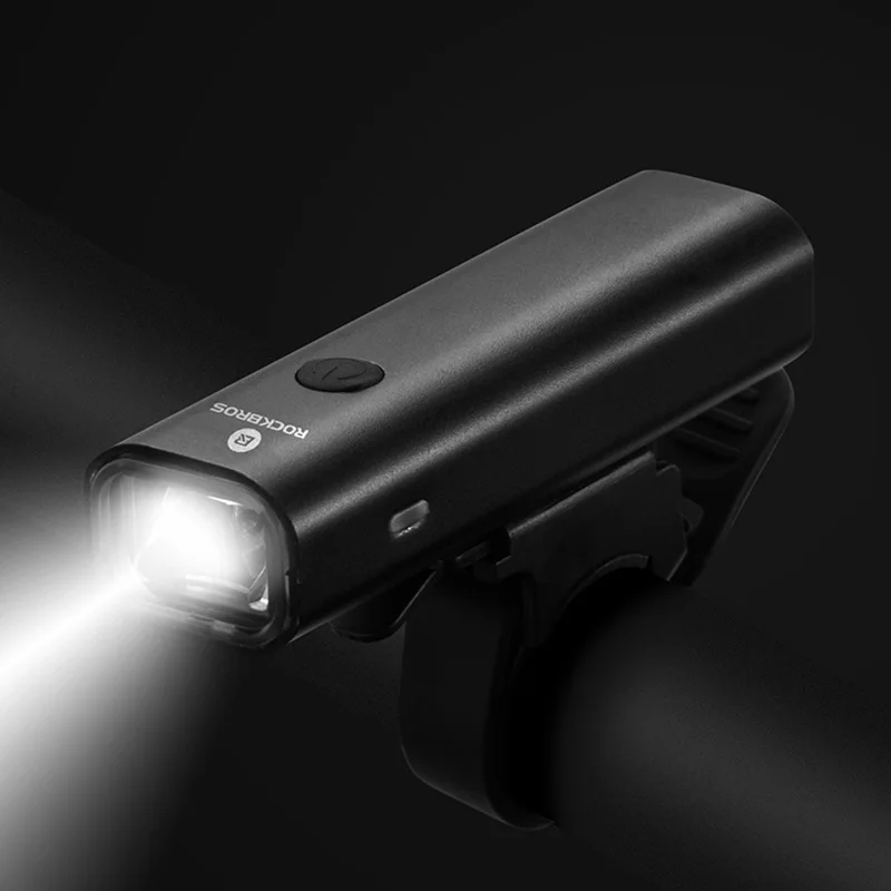 Clearance ROCKBROS Bicycle Light USB Charge Rainproof Safety Front Lamp Cycling Ultralight Flashlight Outdoor Night-riding Bike Equipment 5