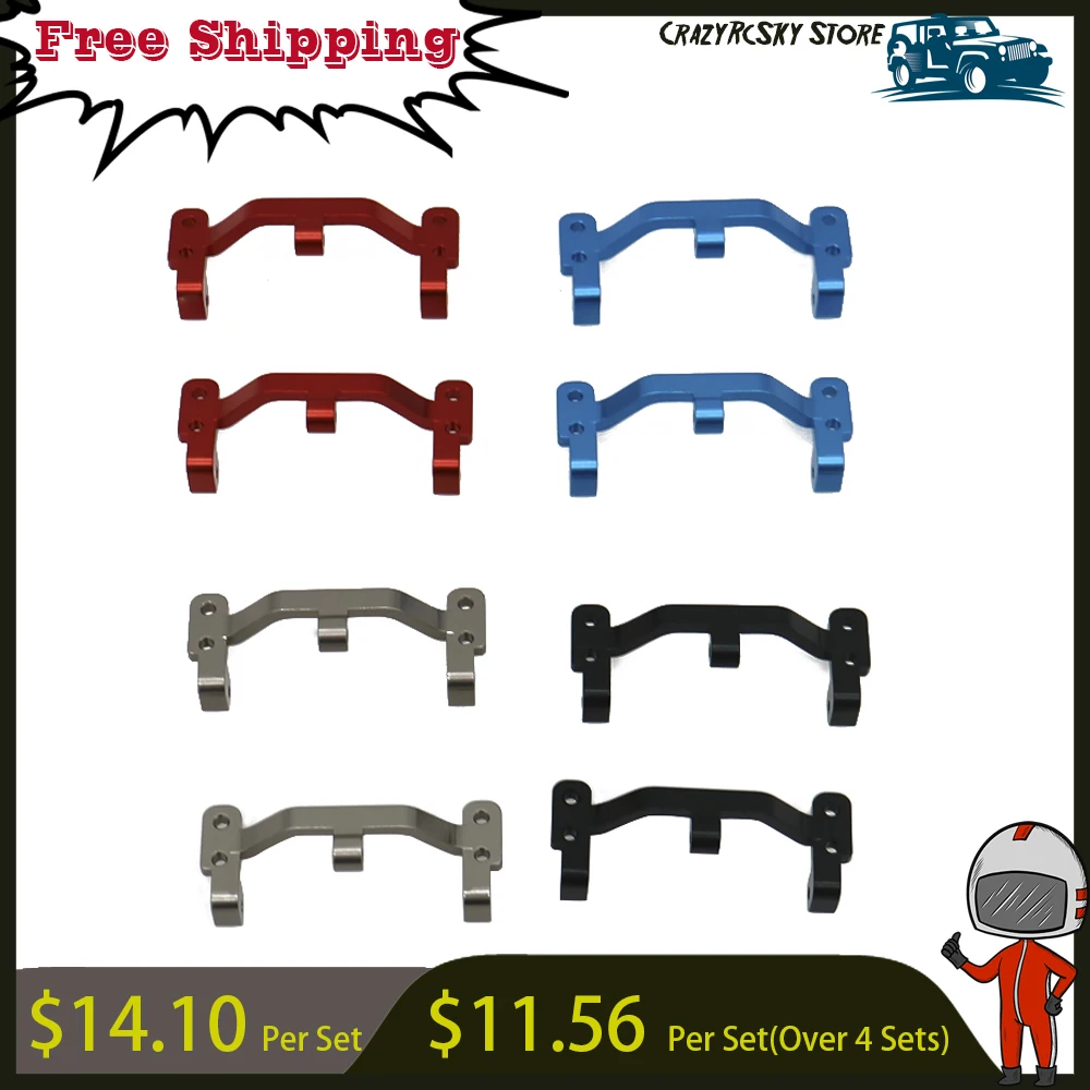 RCAWD Front And Rear Link Plate For WPL Henglong B1 B14 B16 B24 B26 C14 C24 JJRC Q60 Q61 Military Truck&Crawler Upgrade WPL1604