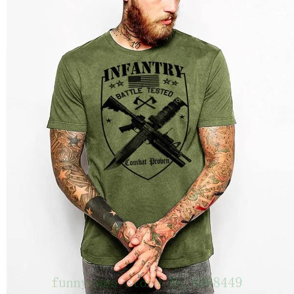 MILITARY ARMY T SHIRT M16 MACHINE GUN BRITISH US 100/% COTTON IN FRONT PARA ARMY