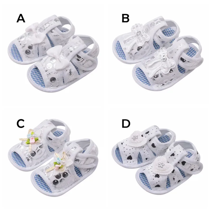 Забавные сандалии для новорожденных мальчиков и девочек; обувь с мягкой подошвой для маленьких детей