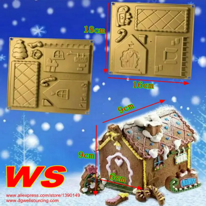 Wholesale-Christmas-House-Kit-chocolate-DIY-Gingerbread-House-silicone-mold-baby-favorite-chocolate-silicone-mould-free_