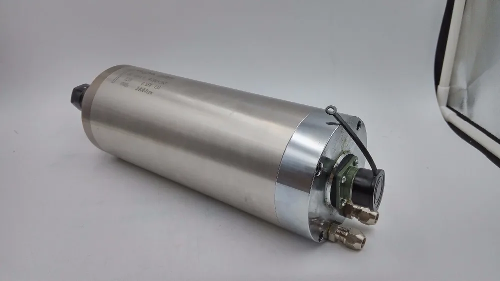 4 кВт шпиндель с водяным охлаждением ER20 220V 10A 400Hz CNC гравировальный фрезерный + 4.5KW
