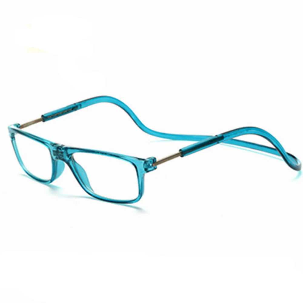 

New Magnetic Reading Glasses Click Hang Around Never Loose again +1.0 1.5 2.0 2.5 3.0 3.5 4.0 neck wear glasses 057