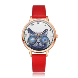 2018 новые часы женские повседневные кварцевые часы с кожаным ремешком аналоговые наручные часы Relogio Прямая доставка