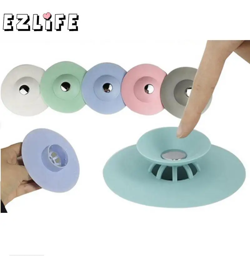 EZLIFE 5 اللون المطبخ الحمام بالوعة المكونات استنزاف الشعر مصفاة سدادة حوض حمام حوض الاستحمام إمدادات