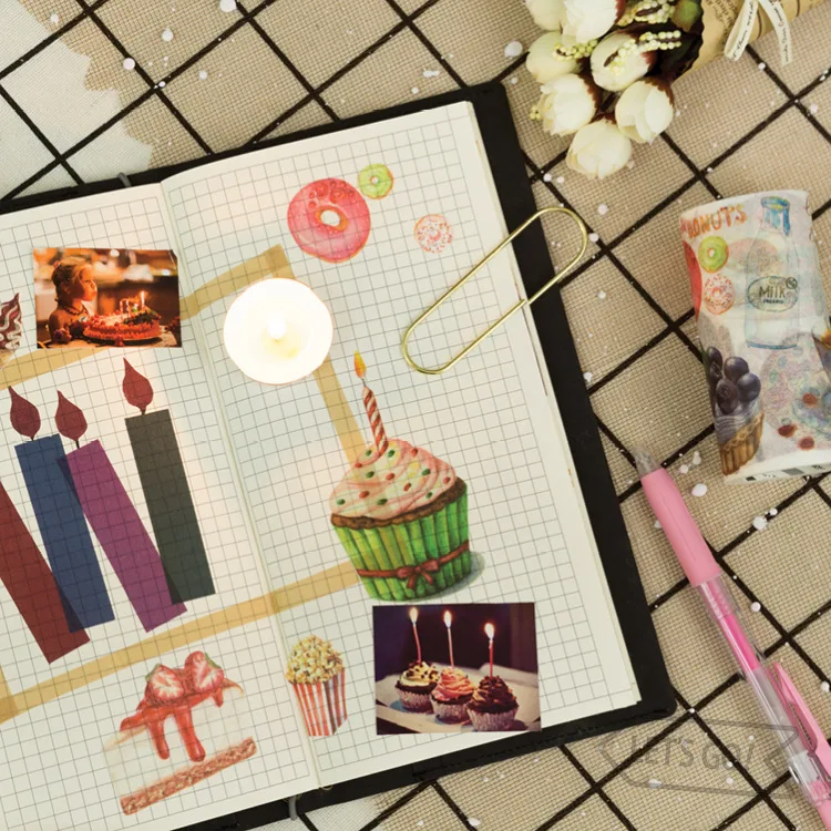 

Daily love series DIY decoration stickers washi paper repeatedly paste
